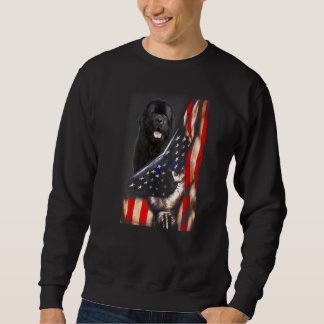 Sweatshirt Porte-chien patriotique Vêtements de chien Usa Dra