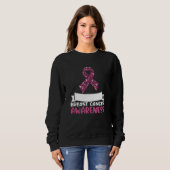 Sweatshirt Porter Rose Famille Correspondant Cancer du sein S (Devant entier)