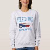 Sweatshirt Porto Rico Boricua (Devant)