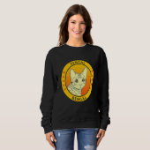 Sweatshirt Portrait de chat du Bengale (Devant entier)