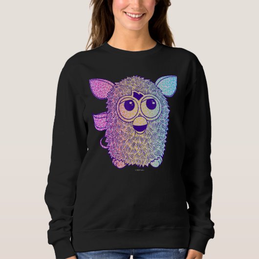 Sweatshirt Portrait Furby Gradient (Devant)