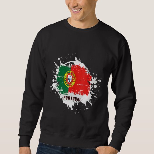 Sweatshirt Portugal Splash (Devant)
