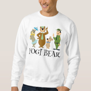 Sweatshirt Pose classique Yogi Bear and Friends