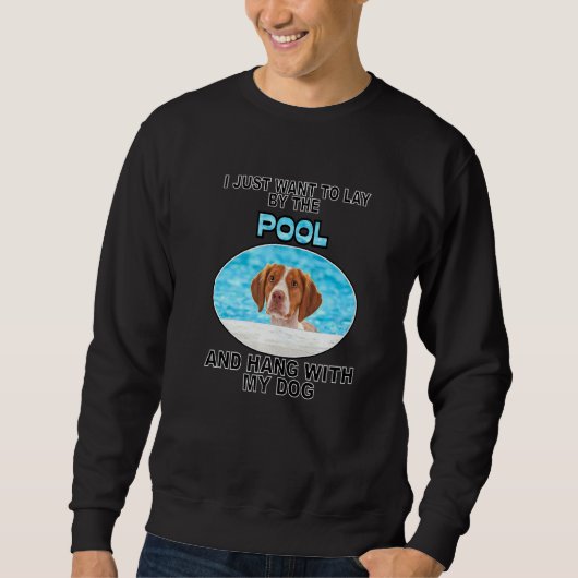 Sweatshirt Pose Par Piscine Et Hang W Brittany (Devant)