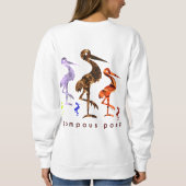 Sweatshirt pose pompeuse (Dos)