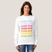 Sweatshirt Posh Boss Star Sweater (Devant entier)