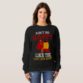Sweatshirt Postal Worker n'est pas pas un joyeux Mailman Mail (Devant entier)
