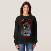 Sweatshirt Poster de jeu Metroid Dread Galactic Group (Devant entier)
