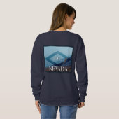Sweatshirt Poster du paysage du Nevada (Dos entier)