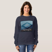 Sweatshirt Poster du paysage du Nevada (Devant entier)