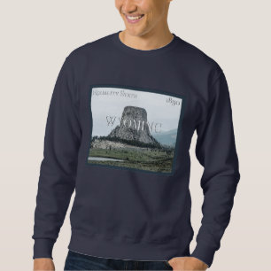 Sweatshirt Poster du Wyoming