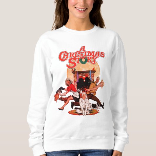 Sweatshirt Poster d'une histoire de Noël (Devant)