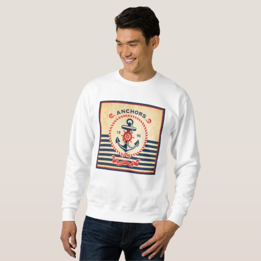 Sweatshirt Poster nautical (Devant entier)