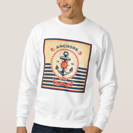 Sweatshirt Poster nautical (Devant)