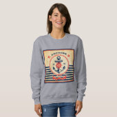 Sweatshirt Poster nautical (Devant entier)