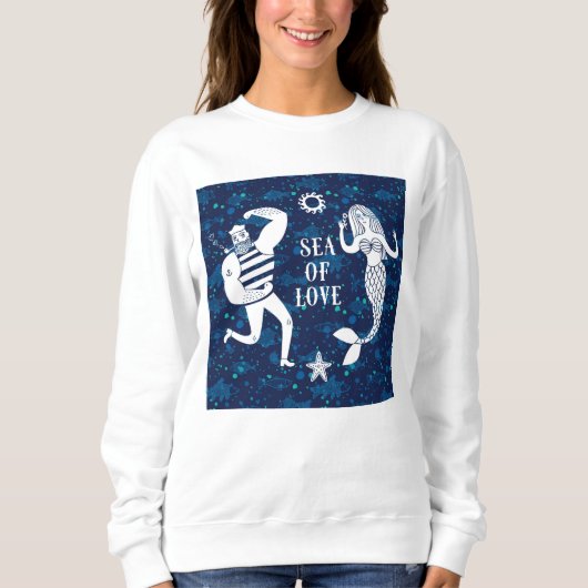 Sweatshirt Poster Sea Of Love (Devant)