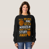 Sweatshirt Pot Fabriquant Pot Argile Fabriquant Poterie (Devant entier)