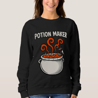 Sweatshirt Potion Maker Witchy Comic Tee
