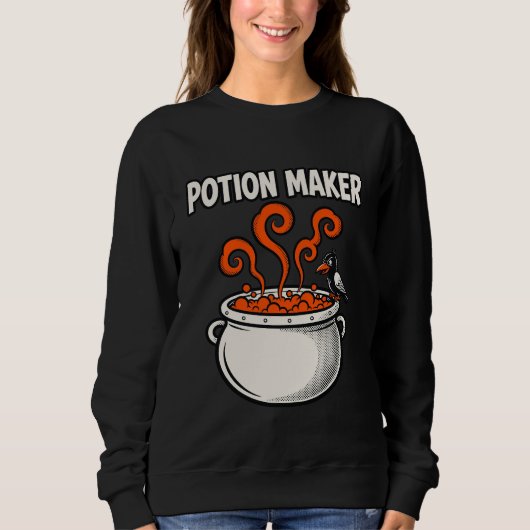 Sweatshirt Potion Maker Witchy Comic Tee (Devant)
