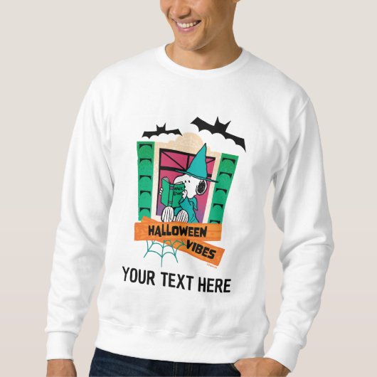 Sweatshirt Potions Magiques de Snoopy Halloween (Devant)