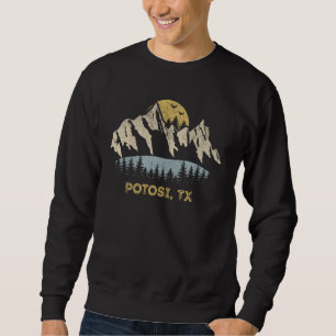 Sweatshirt Potosi Texas Mountain Sunset Sunrise TX