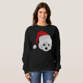 Sweatshirt poule LL _ Noël (Devant entier)