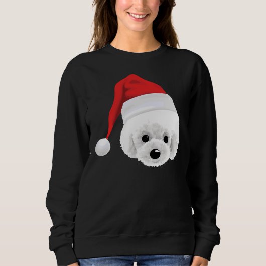 Sweatshirt poule LL _ Noël (Devant)