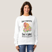 Sweatshirt Poulet - Beauté d'elle Sa grâce (Devant entier)