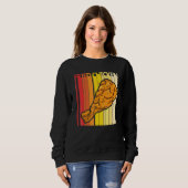 Sweatshirt Poulet frit (Devant entier)