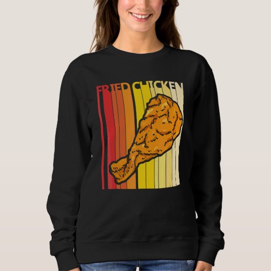 Sweatshirt Poulet frit (Devant)