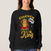 Sweatshirt Poulet Nugget King (Devant)