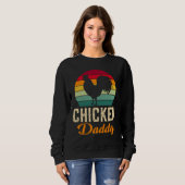 Sweatshirt poulet papa 24 (Devant entier)