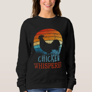 Sweatshirt Poulet Whisperer Volaille Agricole Hommes Femmes K