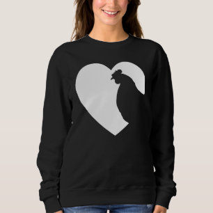 Sweatshirt Poulets Amoureux Hommes Femmes Filles Maman Lady D