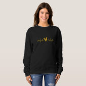 Sweatshirt Poulets coq Hen (Devant entier)