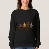 Sweatshirt Poulets de tricot (Devant)