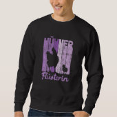Sweatshirt Poulets rétro poulets Whisper Farmer poulet (Devant)