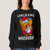 Sweatshirt Poulets Whisperer Agricole Poulet (Devant)