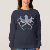 Sweatshirt poulpe aquarelle (Devant)