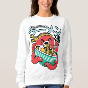 Sweatshirt Poulpe Ramen le plus savoureux – Kawaii nouilles j