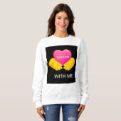 Sweatshirt pour filles (Devant entier)