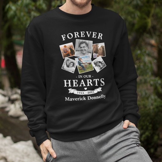 Sweatshirt Pour toujours dans notre Mémorial des Coeurs