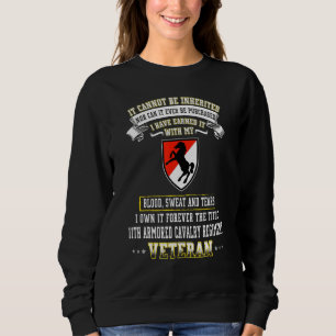 Sweatshirt Pour toujours Le Titre 11e Régiment de cavalerie b