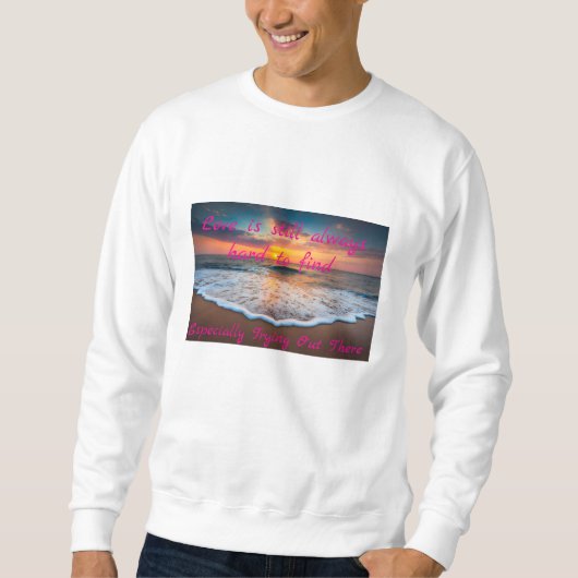 Sweatshirt Pour un cadeau de la Saint-Valentin (Devant)