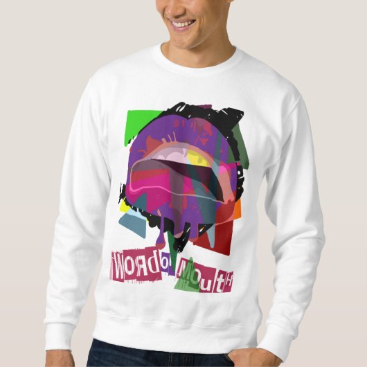 Sweatshirt Pourpre de Popstyle (Devant)