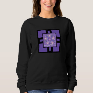 Sweatshirt Pourpre W1