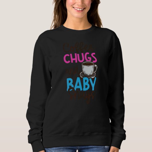 Sweatshirt Poussettes De Café Et Poussettes De Bébé Au Pair (Devant)