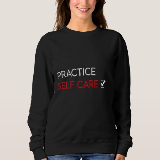 Sweatshirt Pratique Auto-soins Organisme Sensibilisation au m (Devant)