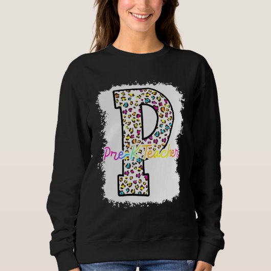 Sweatshirt Pre K Teacher (Devant)