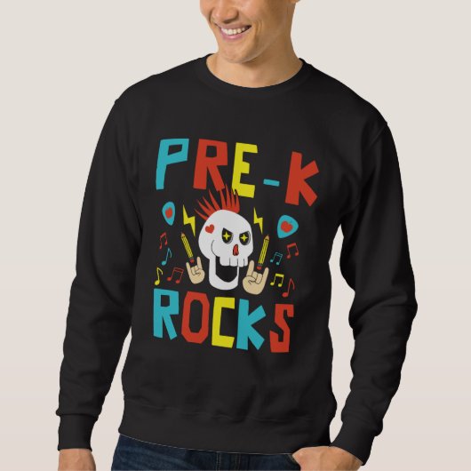 Sweatshirt Pre K Teacher Appreciation Back to School Preschoo (Devant)